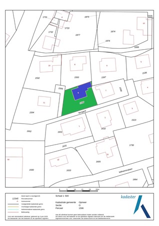 De Bongerd 9, 1719 LD Aartswoud - kaart.jpg