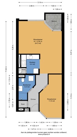 De Huesmolen 33, 1625 HZ Hoorn - Appartement.jpg