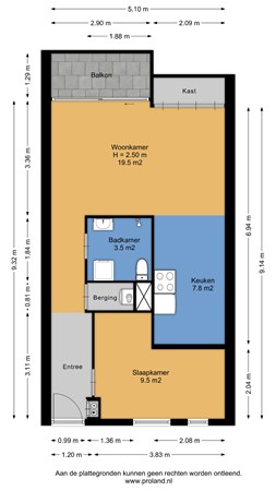 Orionstraat 29, 1622 BR Hoorn - Appartement.jpg