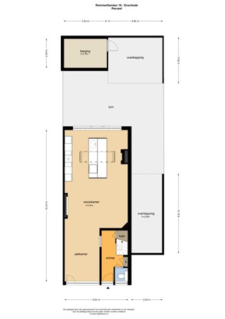 Plattegrond - Remmertlanden 16, 7542 CX Enschede 