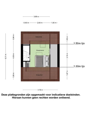 Plattegrond - Julie de Graaglaan 11, 7545 RE Enschede 