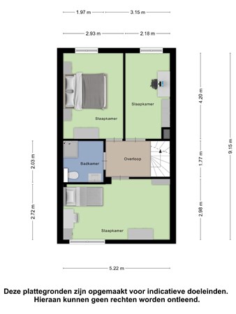 Plattegrond - Hesselinklanden 61, 7542 KC Enschede 