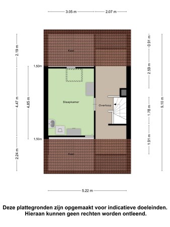 Plattegrond - Hesselinklanden 61, 7542 KC Enschede 