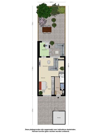 Plattegrond - Paul Pellastraat 232, 7558 HM Hengelo 