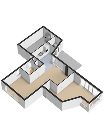 Plattegrond - Marijkestraat 2, 7555 VX Hengelo 