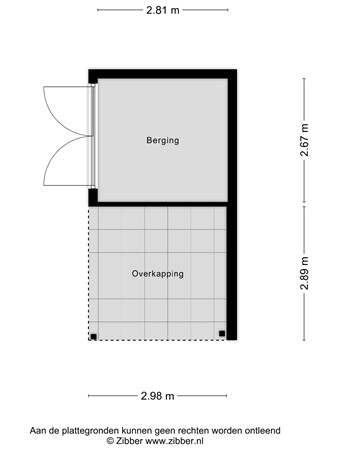 Plattegrond - Ypkemeulestraat 13, 7543 CK Enschede 