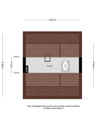 Plattegrond - Ypkemeulestraat 13, 7543 CK Enschede 