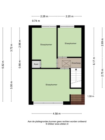 Plattegrond - Bultsweg 351, 7532 XG Enschede 