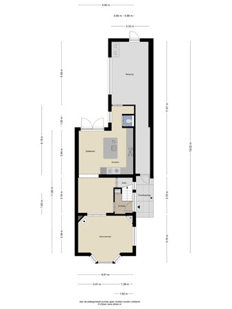 Plattegrond - Bornerbroeksestraat 63, 7621 AD Borne 