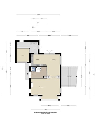 Plattegrond - Lavendel-Oord 1, 3991 XX Houten 