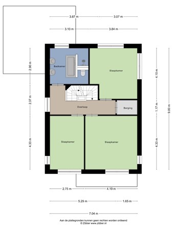 Plattegrond - Lavendel-Oord 1, 3991 XX Houten 