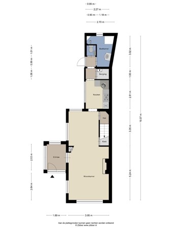 Plattegrond - Windmolenweg 76, 7548 BN Enschede 