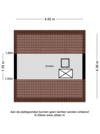 Plattegrond - Willem de Clercqstraat 5, 7545 VA Enschede 
