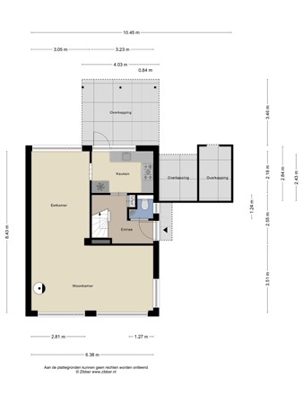 Plattegrond - Jhr. Van Coeverdenstraat 40, 7576 ZL Oldenzaal 