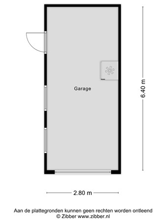 Plattegrond - Jhr. Van Coeverdenstraat 40, 7576 ZL Oldenzaal 