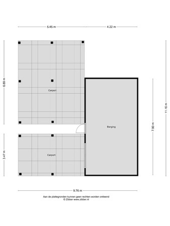Plattegrond - Nieuwe Beekweg 147, 7548 RK Enschede 