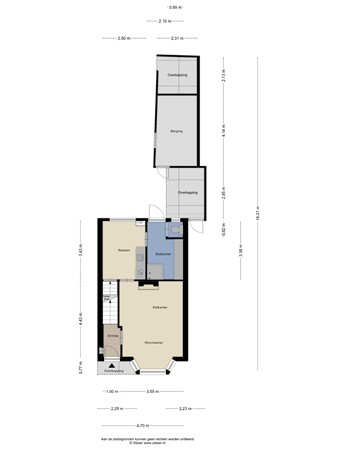 Plattegrond - Slankweg 54, 7532 PZ Enschede 