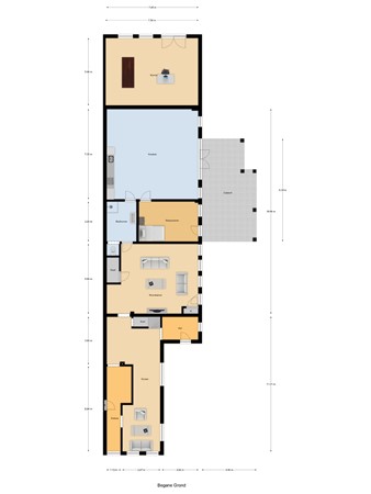 Plattegrond - Lipperkerkstraat 217, 7533 AA Enschede 