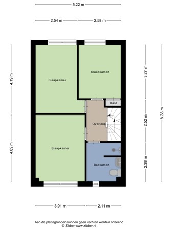 Plattegrond - Pierre Monteuxstraat 53, 7558 EE Hengelo 