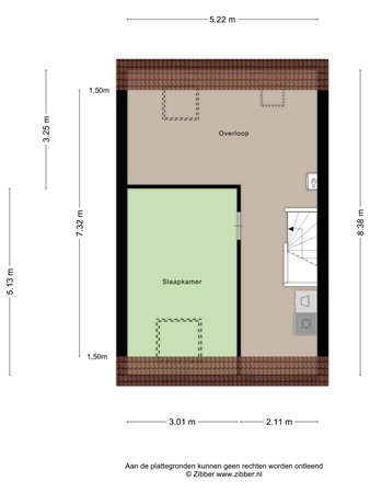 Plattegrond - Pierre Monteuxstraat 53, 7558 EE Hengelo 