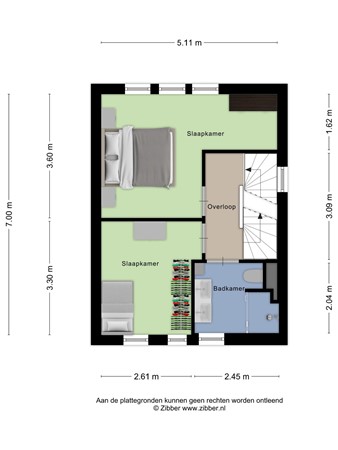 Plattegrond - Getfertweg 153, 7512 BC Enschede 