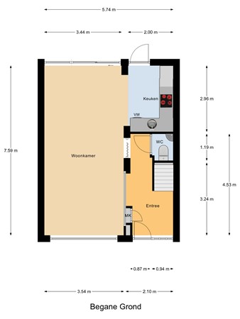 Albert Cuypstraat 14, 2981 CA Ridderkerk - 