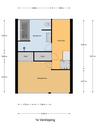 Albert Cuypstraat 14, 2981 CA Ridderkerk - 