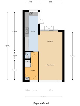 Groen van Prinstererweg 7, 2982 VA Ridderkerk - 