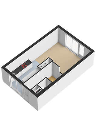 Floorplan - Februaristraat 114, 1335 AV Almere