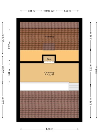 Floorplan - Februaristraat 114, 1335 AV Almere