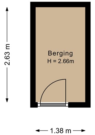 Floorplan - Beneluxlaan 645, 1363 BJ Almere