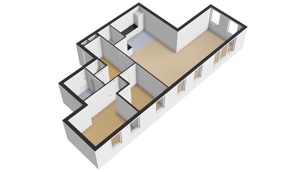 Floorplan - Beneluxlaan 645, 1363 BJ Almere