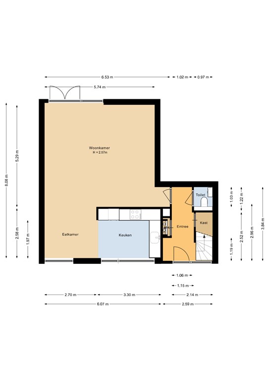 mediumsize floorplan