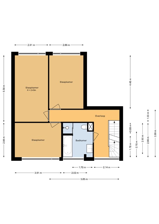 mediumsize floorplan