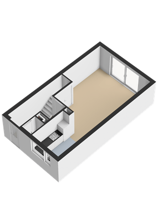 Floorplan - Corsicastraat 24, 1339 WR Almere