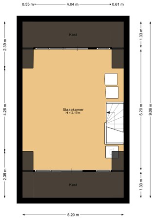 Floorplan - Dolfijnpad 4, 1317 HH Almere