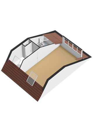 Floorplan - Stellingmolenstraat 35A, 1333 CE Almere