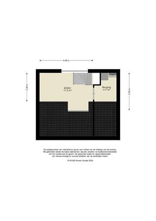 Floorplan - Leonard Bernsteinstraat 41, 1311 LN Almere