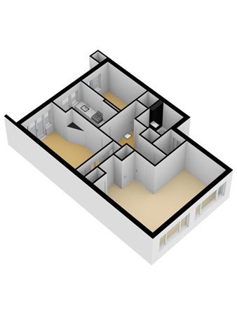 Floorplan - Troelstrakade 377, 2531 AJ Den Haag