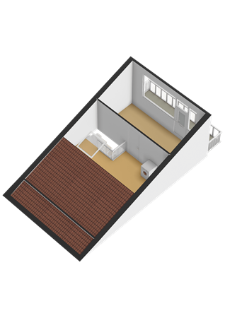 Floorplan - Fugaplantsoen 40, 1312 TH Almere