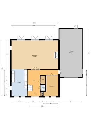 Floorplan - Schuifknoop 27, 1319 GE Almere