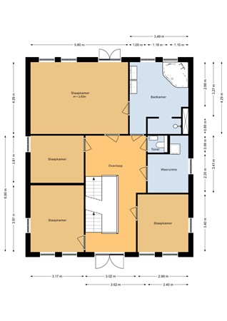 Floorplan - Schuifknoop 27, 1319 GE Almere