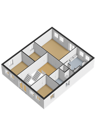 Floorplan - Schuifknoop 27, 1319 GE Almere