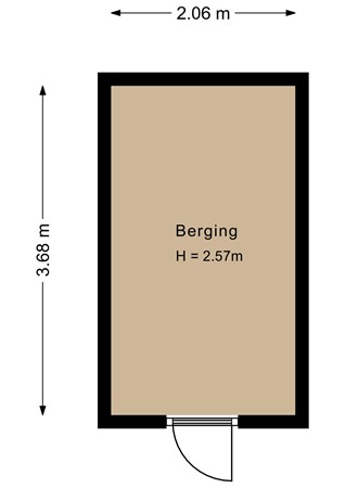 Floorplan - Schuifknoop 27, 1319 GE Almere