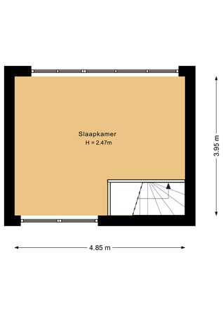 Floorplan - Laan der V.O.C. 284, 1335 TA Almere