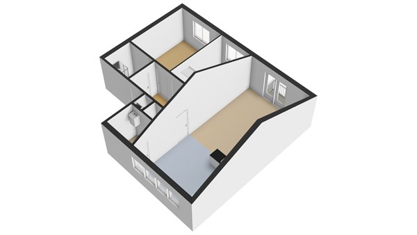 Floorplan - Frans Piëtstraat 22, 1336 CA Almere