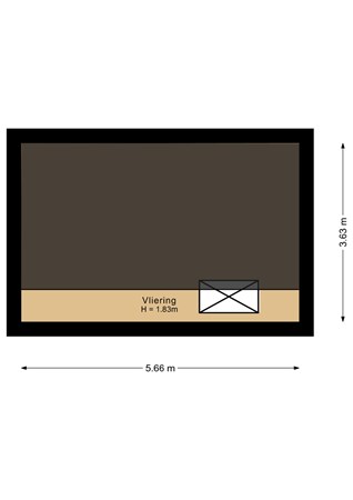 Floorplan - Frans Piëtstraat 22, 1336 CA Almere