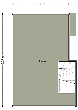 Floorplan - Derde Oosterparkstraat 142-3, 1092 EC Amsterdam