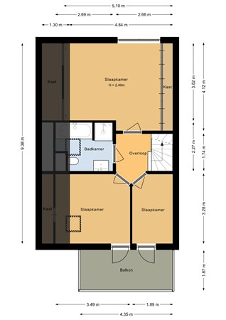 Floorplan - Capellesloot 1, 1602 HT Enkhuizen