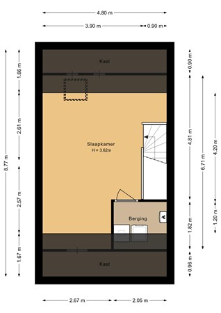 Floorplan - Anubisplantsoen 35, 1363 XM Almere